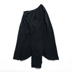 BRU NA BOINNE 日本製 サーマル ワッフル ヘンリーネック 長袖 ロングスリーブ Tシャツ ロンT L ブラック 8134-2-L