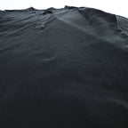 BRU NA BOINNE 日本製 サーマル ワッフル ヘンリーネック 長袖 ロングスリーブ Tシャツ ロンT L ブラック 8134-2-L