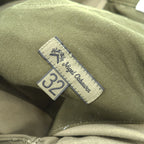 Nigel Cabourn Japan Made Military Work Pants M Khaki Green Brown Canvas CLASSIC DENISON PANT 80350050013