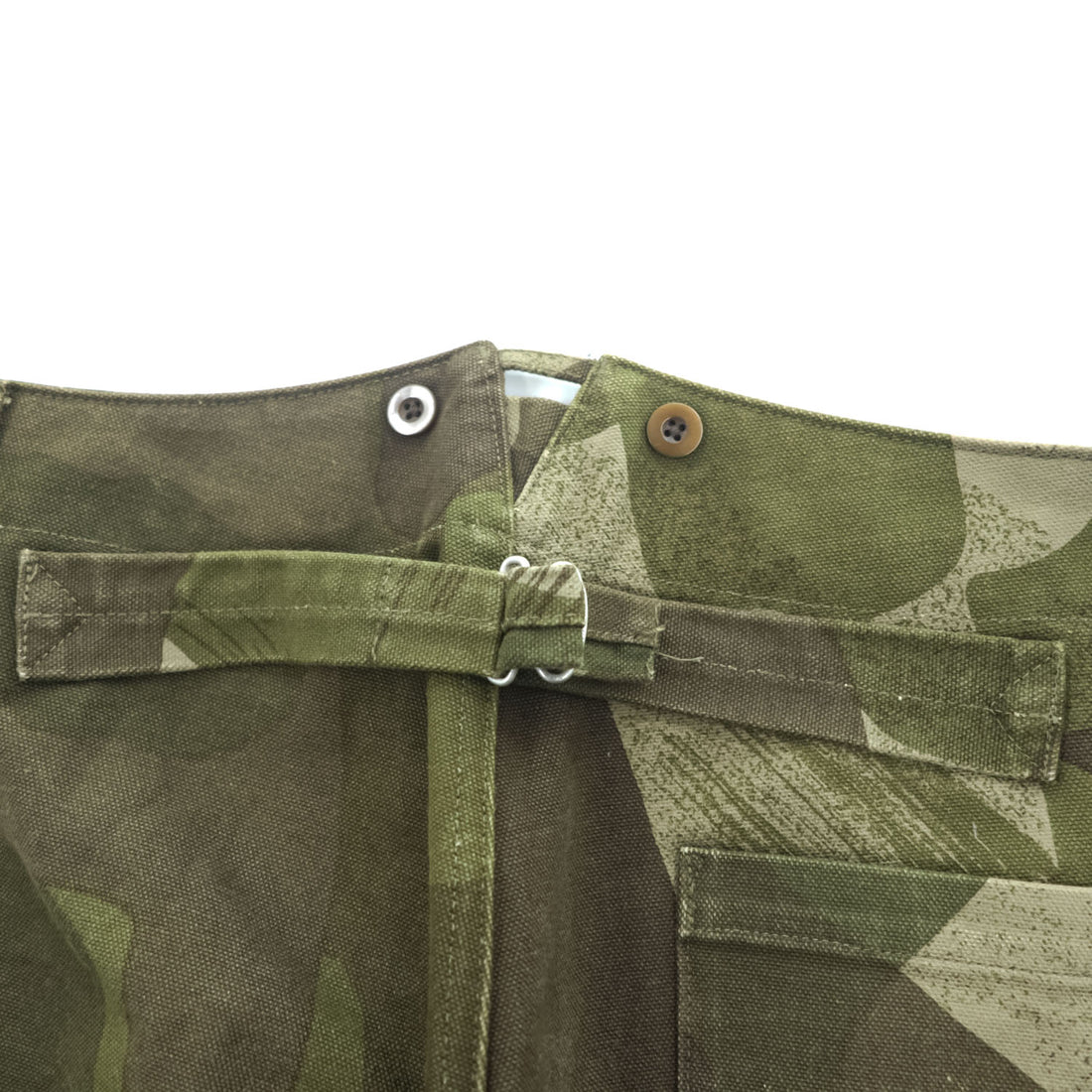 Nigel Cabourn Japan Made Military Work Pants M Khaki Green Brown Canvas CLASSIC DENISON PANT 80350050013