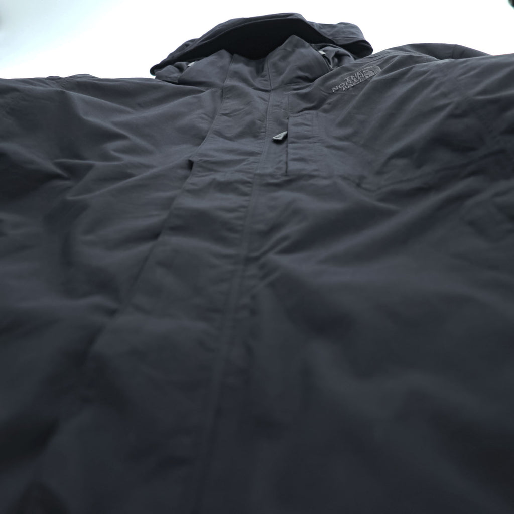 The North Face Vortex Triclimate HyVent 3 in 1 Jacket Black Mens Large F15 Hooded Insulated Liner