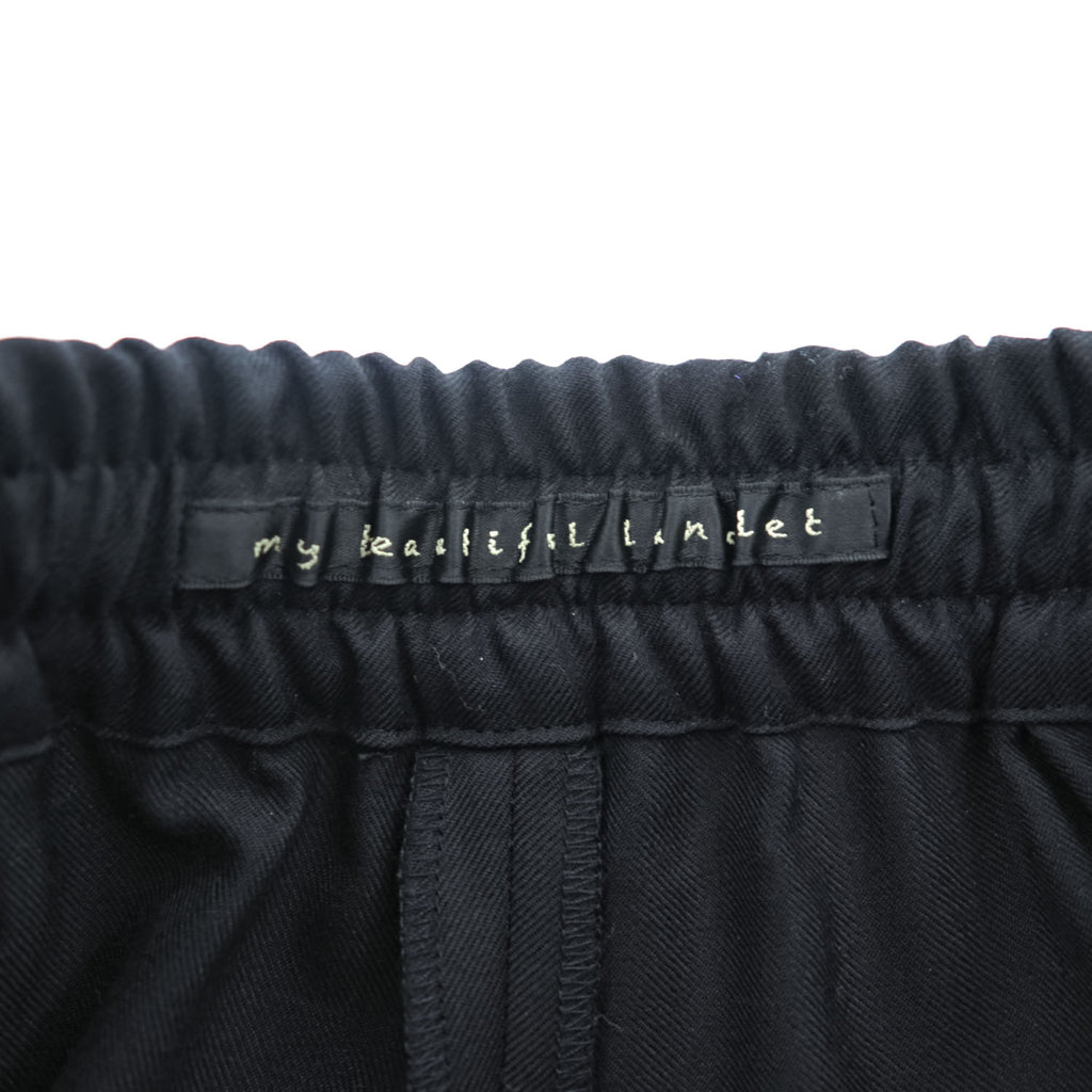 my beautiful landlet Wide Pants Easy Pants L Black MBL-EZSP-OV