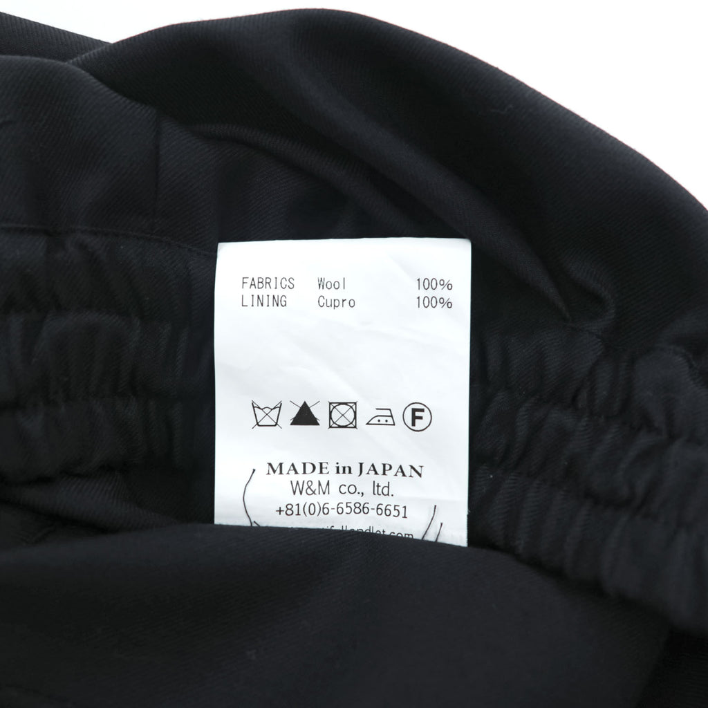my beautiful landlet Wide Pants Easy Pants L Black MBL-EZSP-OV
