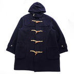 Polo Ralph Lauren 1990s Vintage USA-Made Coat, Size L, Navy, Melton Wool
