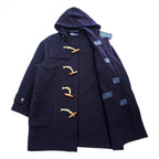 Polo Ralph Lauren 1990s Vintage USA-Made Coat, Size L, Navy, Melton Wool