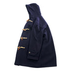 Polo Ralph Lauren 1990s Vintage USA-Made Coat, Size L, Navy, Melton Wool