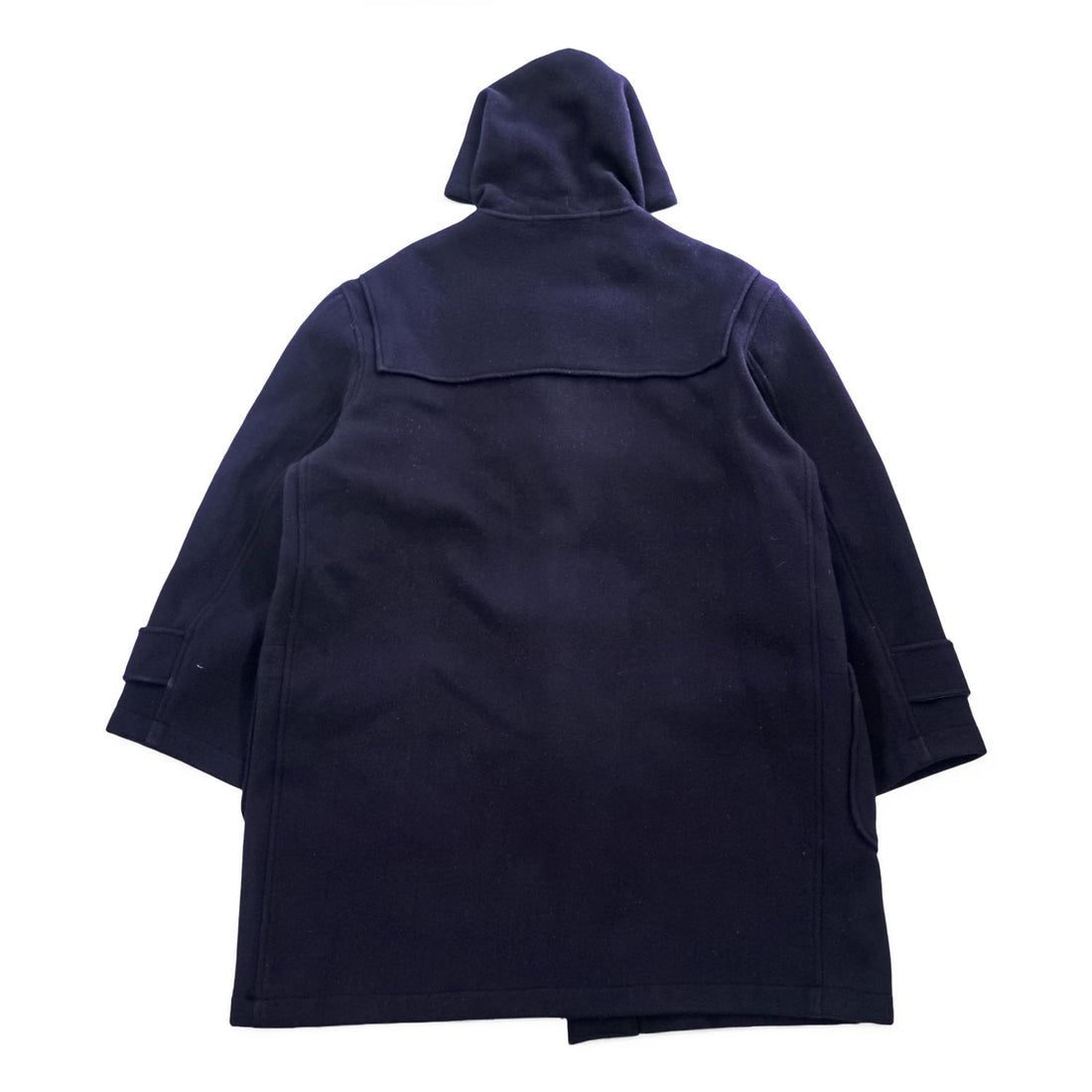 Polo Ralph Lauren 1990s Vintage USA-Made Coat, Size L, Navy, Melton Wool