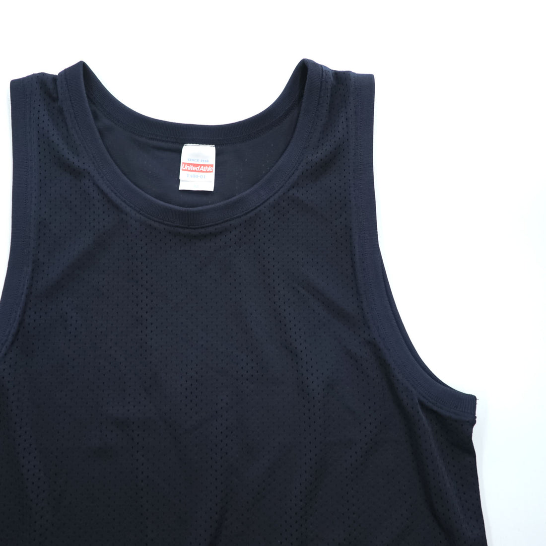 United Athle メッシュ タンクトップ M ネイビー 未使用品