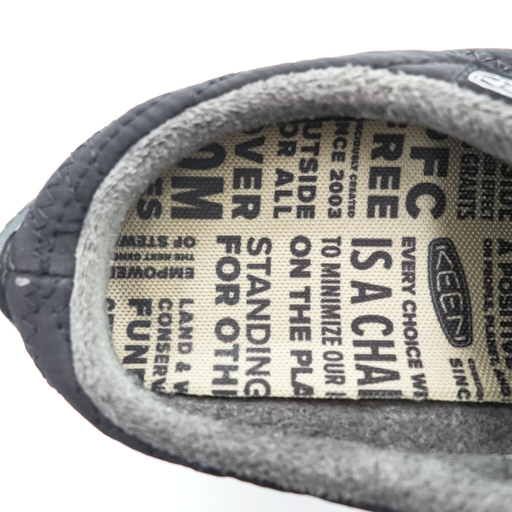 KEEN スリッポンシューズ HOWSER III SLIDE ハウザー 3 スライド スニーカー 27cm ブラック ドローコード 1025552