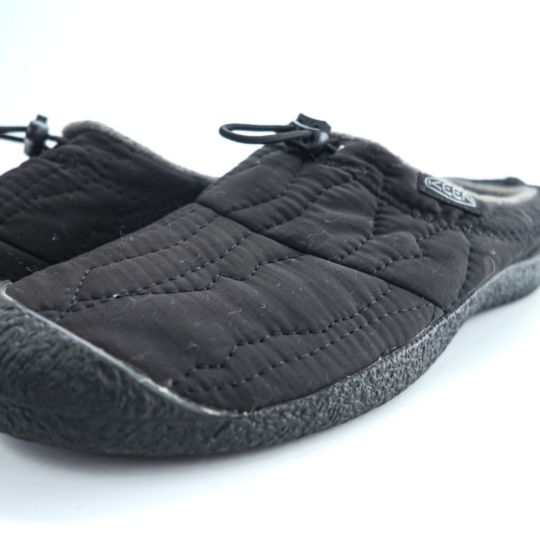 KEEN スリッポンシューズ HOWSER III SLIDE ハウザー 3 スライド スニーカー 27cm ブラック ドローコード 1025552
