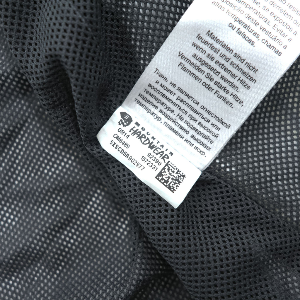 MOUNTAIN HARDWEAR FINDER JACKET Waterproof Breathable Shell Mountain Parka M Black OM6489