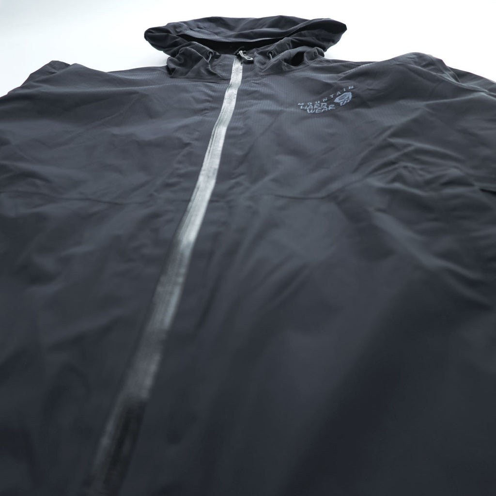 MOUNTAIN HARDWEAR FINDER JACKET Waterproof Breathable Shell Mountain Parka M Black OM6489