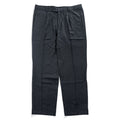 HUGO BOSS タック スラックス パンツ L グレー ダブルカフス センタープレス