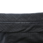 HUGO BOSS タック スラックス パンツ L グレー ダブルカフス センタープレス