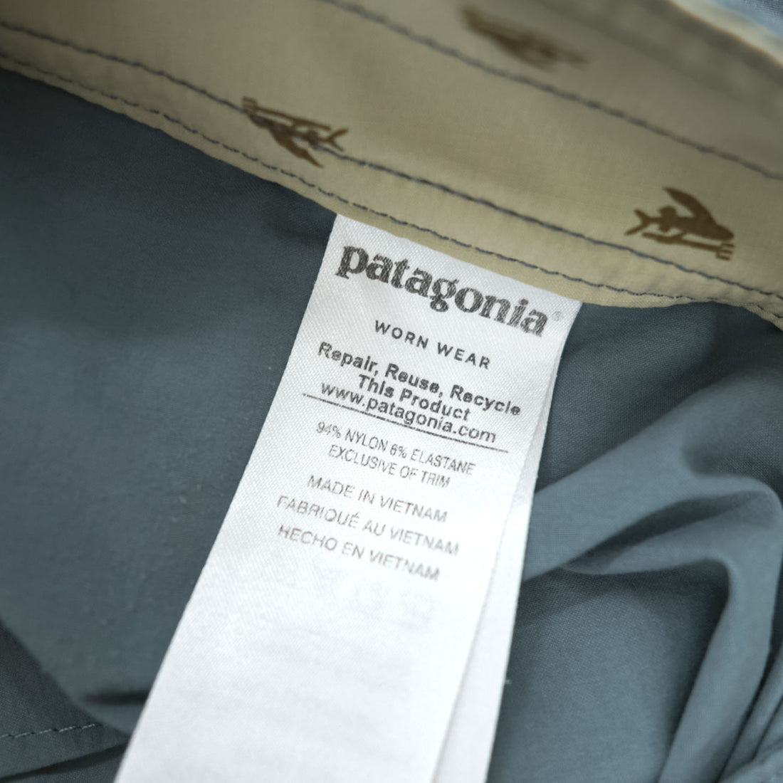 Patagonia ウェーブファーラー ボードショーツ ショートパンツ L ライトブルー 86543