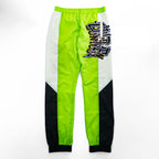 doublet Japan Made Track Pants Jersey FREE Green, White, Black CHAOS APPLIQUE TRACK PANT