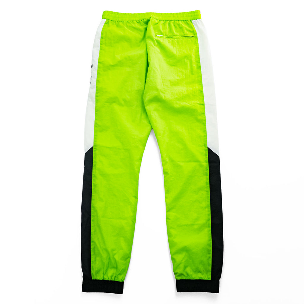 doublet Japan Made Track Pants Jersey FREE Green, White, Black CHAOS APPLIQUE TRACK PANT