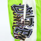 doublet Japan Made Track Pants Jersey FREE Green, White, Black CHAOS APPLIQUE TRACK PANT