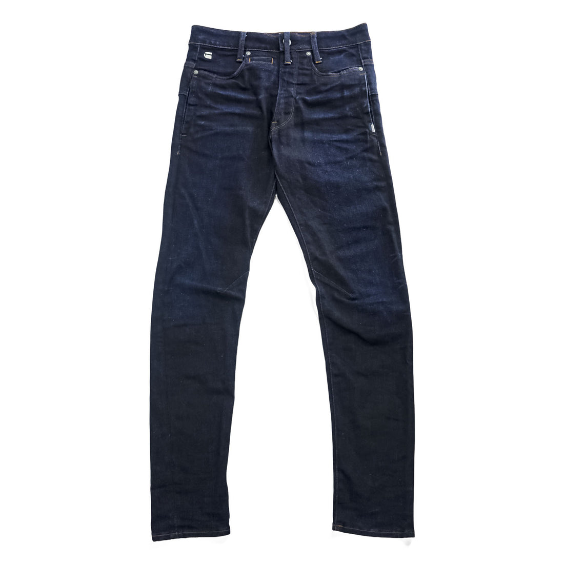 G-Star RAW D-Staq 3D Skinny Jeans Dark Used Indigo Stretch Denim Mens W27 L32 D05385-7209-89