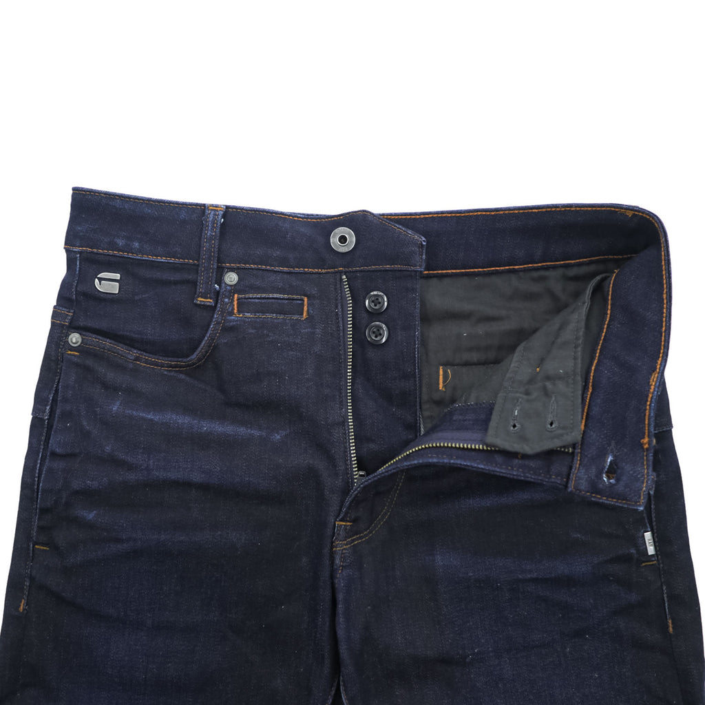 G-Star RAW D-Staq 3D Skinny Jeans Dark Used Indigo Stretch Denim Mens W27 L32 D05385-7209-89