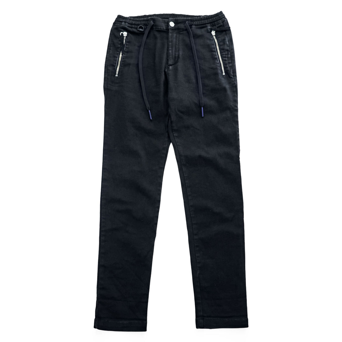 Replay x Paris Saint-Germain PSG Denim Track Pants Black Stretch Jogger Jeans W30 L30 Tunisia