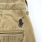 Polo Ralph Lauren ポロチノ PROSPECT PANT チノパンツ L ベージュ スモールポニー ロゴ 刺繍 テーパード