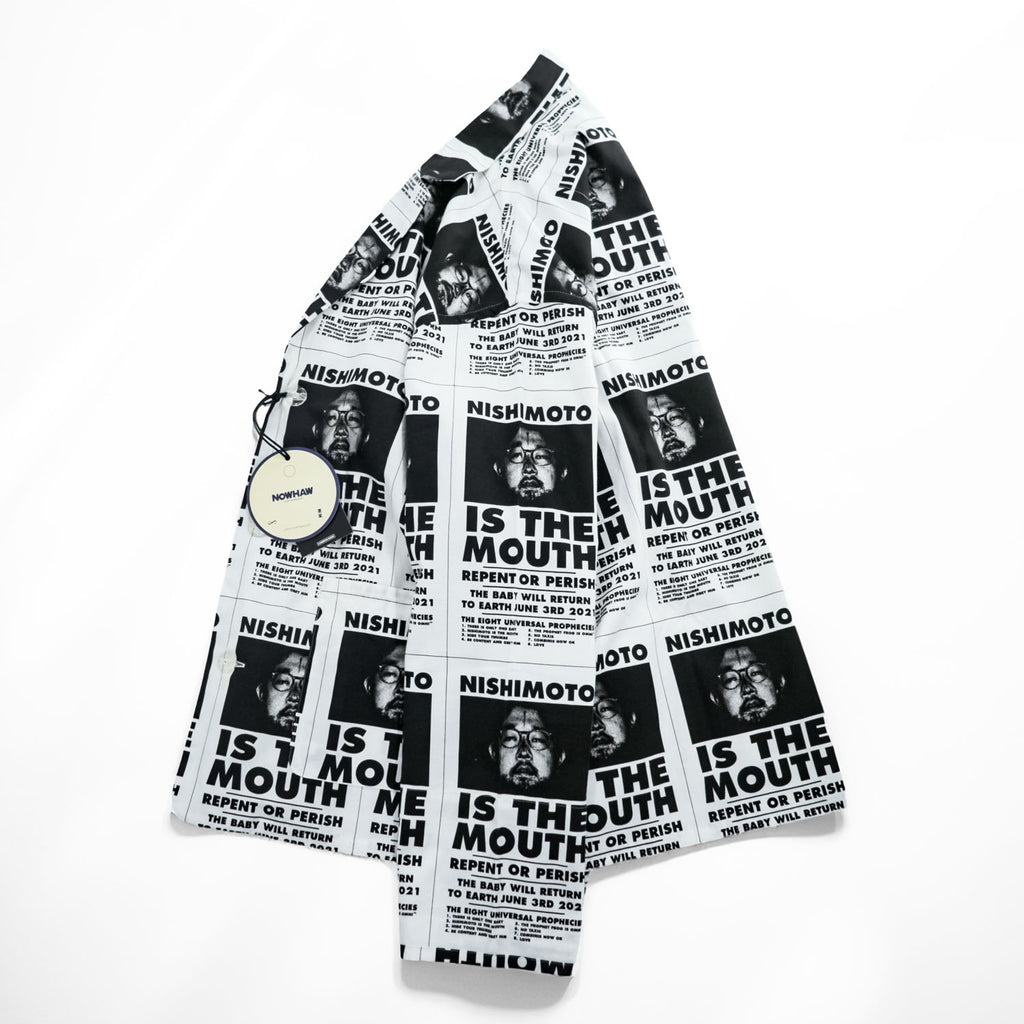 NOWHAW × NISHIMOTO IS THE MOUTH Japan Made PAJAMA Setup L White day Pajamas NIMNH-02