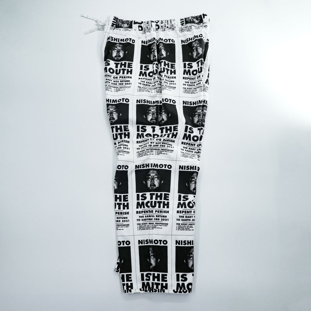 NOWHAW × NISHIMOTO IS THE MOUTH Japan Made PAJAMA Setup L White day Pajamas NIMNH-02