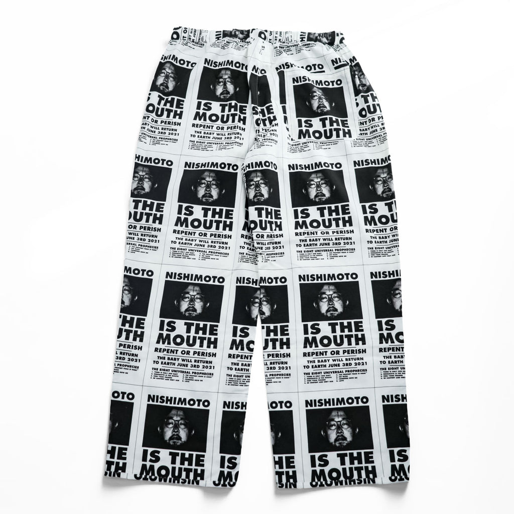 NOWHAW × NISHIMOTO IS THE MOUTH Japan Made PAJAMA Setup L White day Pajamas NIMNH-02