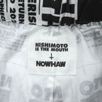 NOWHAW × NISHIMOTO IS THE MOUTH Japan Made PAJAMA Setup L White day Pajamas NIMNH-02