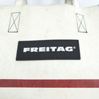 FREITAG Tote Bag F52 MIAMI VICE Shopping Bag White, Blue Waterproof