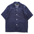 Needles カバナシャツ Cabana Shirt オープンカラー 半袖 シャツ M ネイビー 総柄 ペイズリー 開襟 日本製
