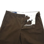 Polo Ralph Lauren 90年代 ヴィンテージ ポロチノ PROSTON PANT チノパンツ L ブラウン ワイド テーパード
