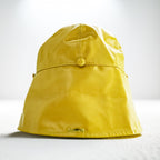 GUCCI イタリア製 Plaid Rain Hat レインハット 2WAY バケットハット イエロー コーティング 防水 08.338.986/0001-16