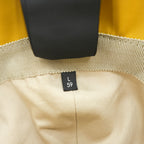 GUCCI イタリア製 Plaid Rain Hat レインハット 2WAY バケットハット イエロー コーティング 防水 08.338.986/0001-16