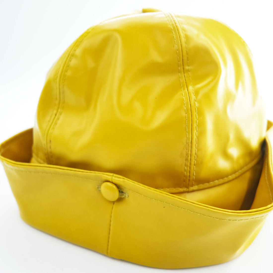 GUCCI イタリア製 Plaid Rain Hat レインハット 2WAY バケットハット イエロー コーティング 防水 08.338.986/0001-16