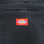 Dickies ダック ペインターパンツ チノパンツ 36 × 32 ブラック キャンバス 1939BK