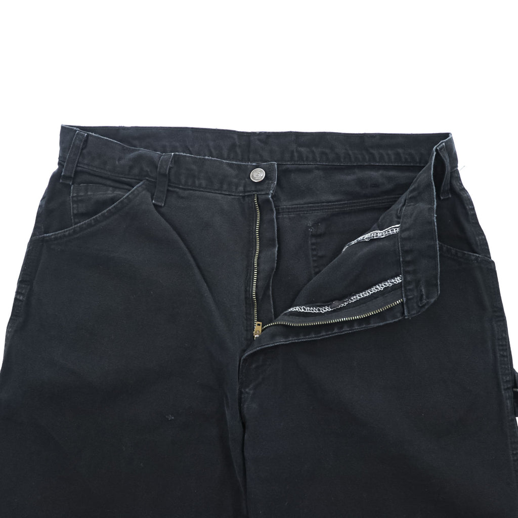 Dickies ダック ペインターパンツ チノパンツ 36 × 32 ブラック キャンバス 1939BK