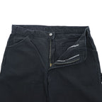 Dickies ダック ペインターパンツ チノパンツ 36 × 32 ブラック キャンバス 1939BK
