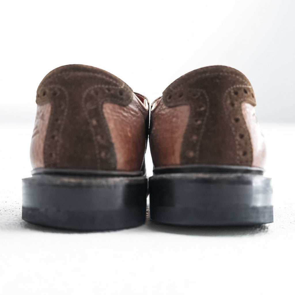 REGAL Shoe & Co. 英国製 サドルシューズ  コンビレザー ドレスシューズ 革靴 27cm グッドイヤーウェルト製法 GENUINE HIDE AND SKIN 802S