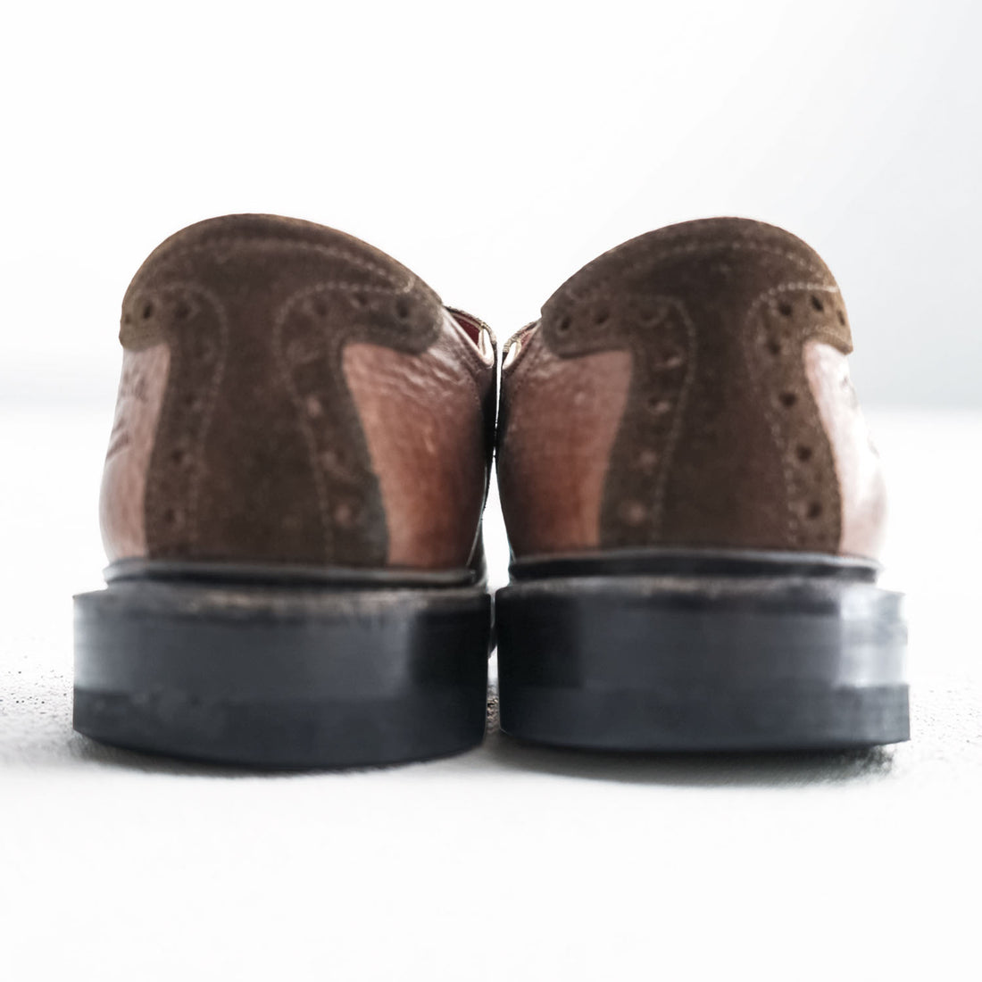 REGAL Shoe & Co. 英国製 サドルシューズ  コンビレザー ドレスシューズ 革靴 27cm グッドイヤーウェルト製法 GENUINE HIDE AND SKIN 802S