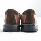 REGAL Shoe & Co. 英国製 サドルシューズ  コンビレザー ドレスシューズ 革靴 27cm グッドイヤーウェルト製法 GENUINE HIDE AND SKIN 802S