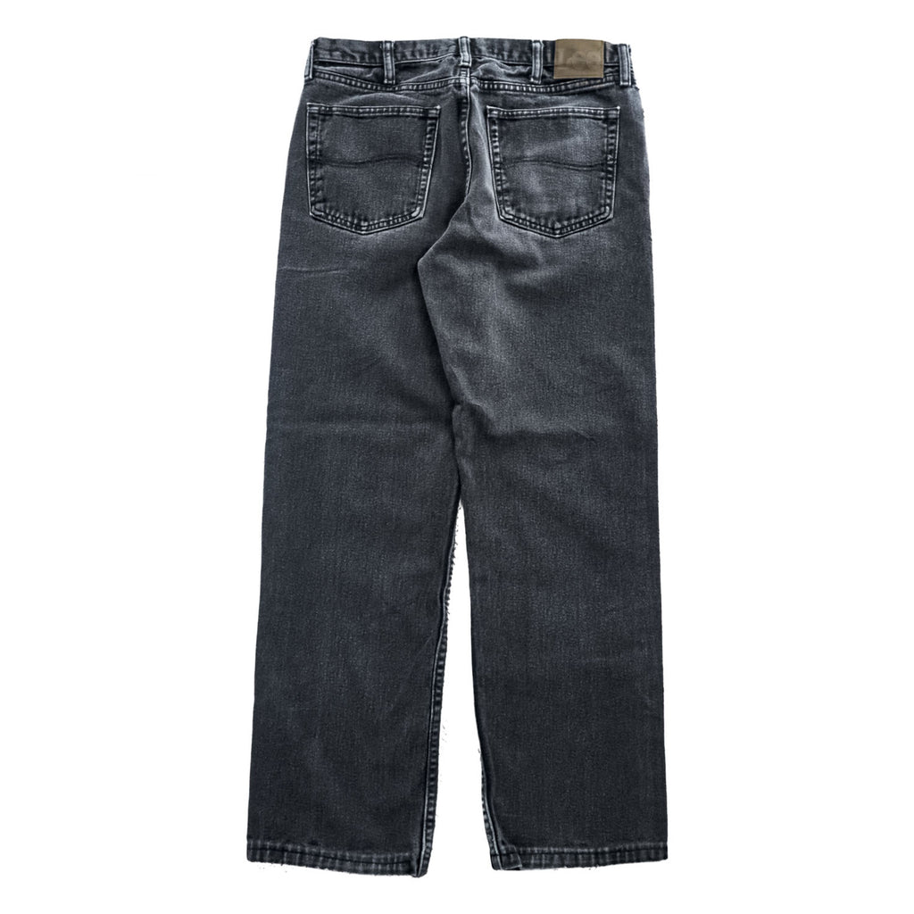 Lee ブラック フェード デニムパンツ ジーンズ W34 L34 REGULAR FIT ジッパーフライ 2008908