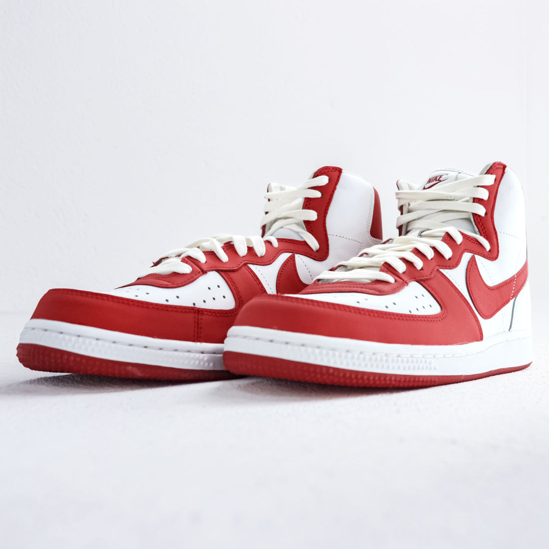 COMME des GARCONS HOMME PLUS × Nike ターミネーター ハイ Terminator High Red スニーカー 29cm レッド ホワイト FD4159-102