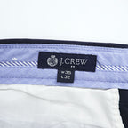 J.CREW スラックス パンツ チノパン W35 L32 ネイビー SLIM BEDFORD コットン