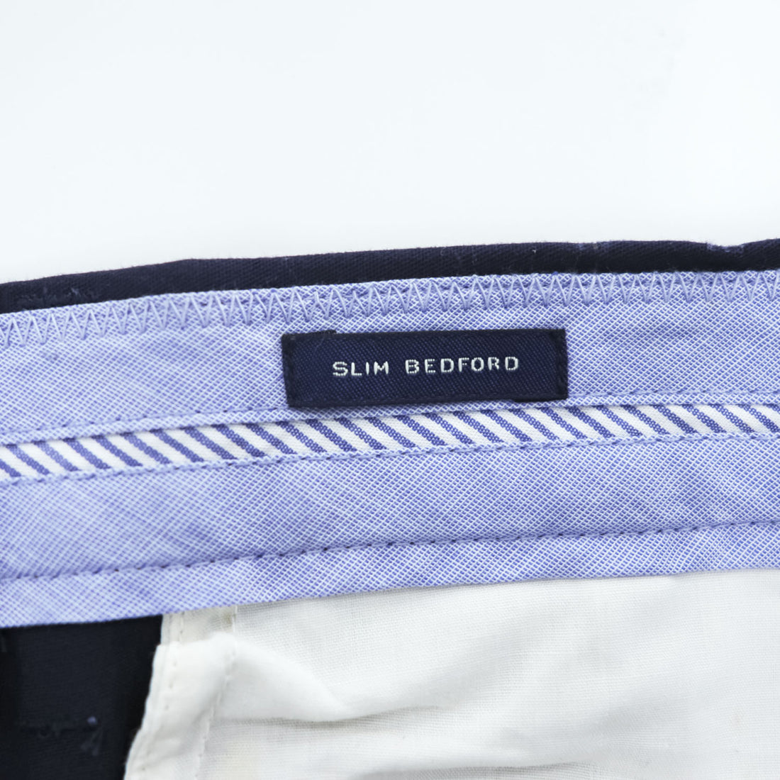 J.CREW スラックス パンツ チノパン W35 L32 ネイビー SLIM BEDFORD コットン