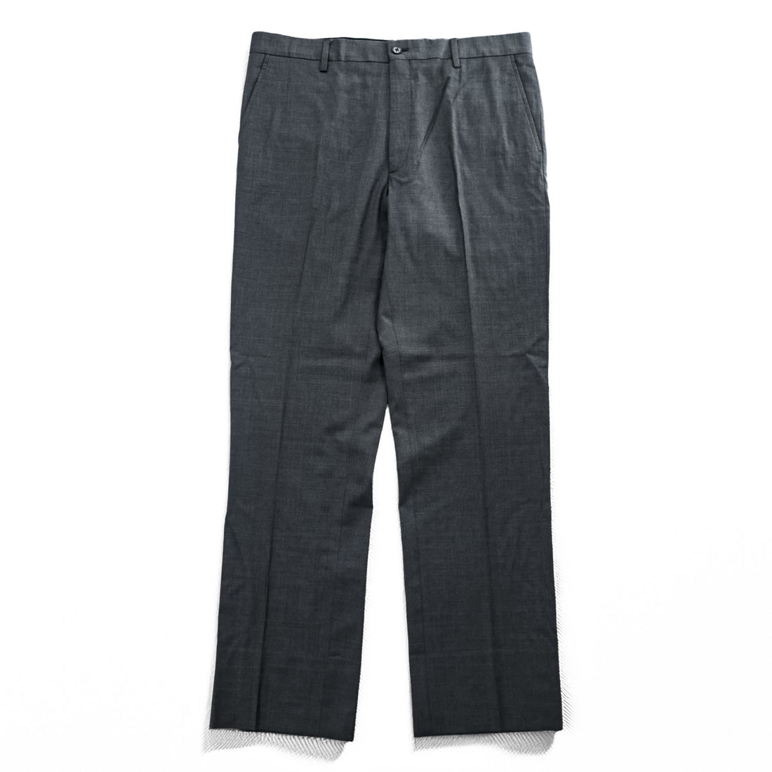 Polo Ralph Lauren イタリア製 スラックス パンツ XL チャコールグレー センタープレス