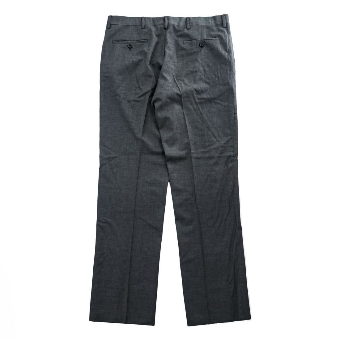 Polo Ralph Lauren イタリア製 スラックス パンツ XL チャコールグレー センタープレス