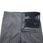 Polo Ralph Lauren イタリア製 スラックス パンツ XL チャコールグレー センタープレス