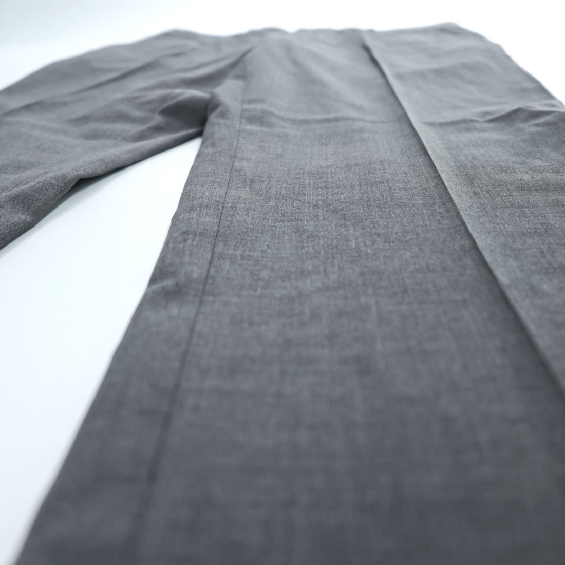 Polo Ralph Lauren イタリア製 スラックス パンツ XL チャコールグレー センタープレス